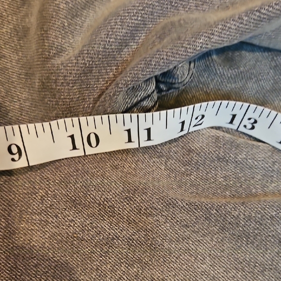 Classic Gray Cuffed Barrel Jeans - Picture 9 of 10